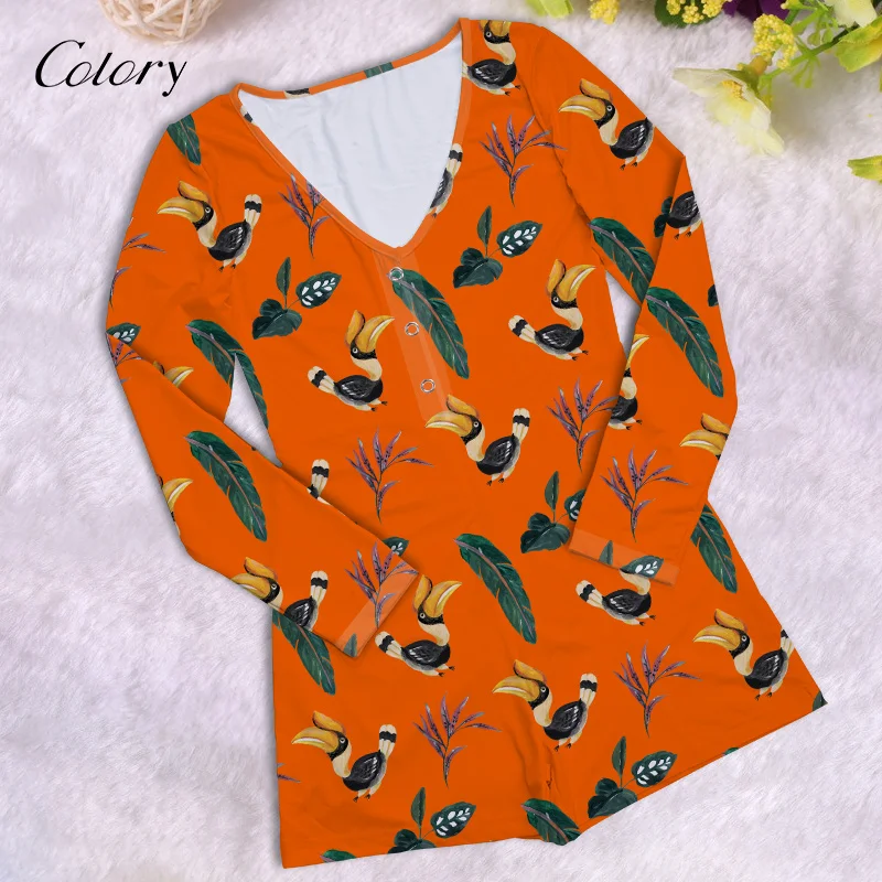 

Colory Cartoon Clothing Set Onesie Summer Animal Adult Onesie, Picture shows