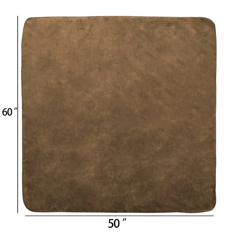 

Custom wholesale waterproof sherpa flannel Fleece luxury pet blanket