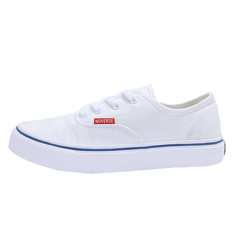 

In stock cheap ladies white canvas shoes fashion casual sneaker
