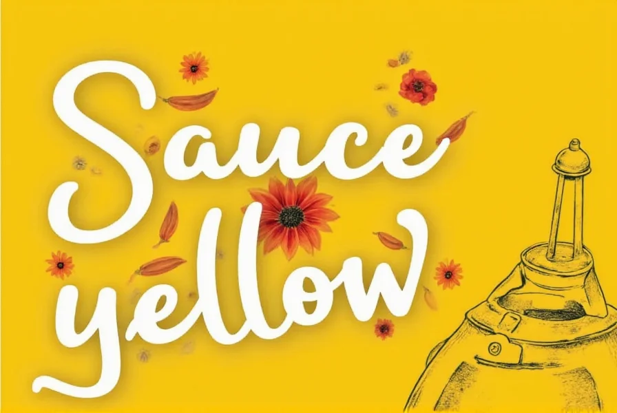 Using Sauce Yellow in Cooking
