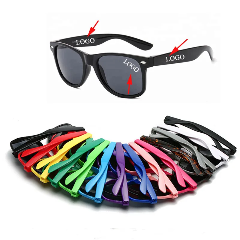 

Wholesale Promotional Fashion Plastic Cheap Custom Logo Private Label UV400 Mens Women Shades Sun Glasses Sunglasses 2022