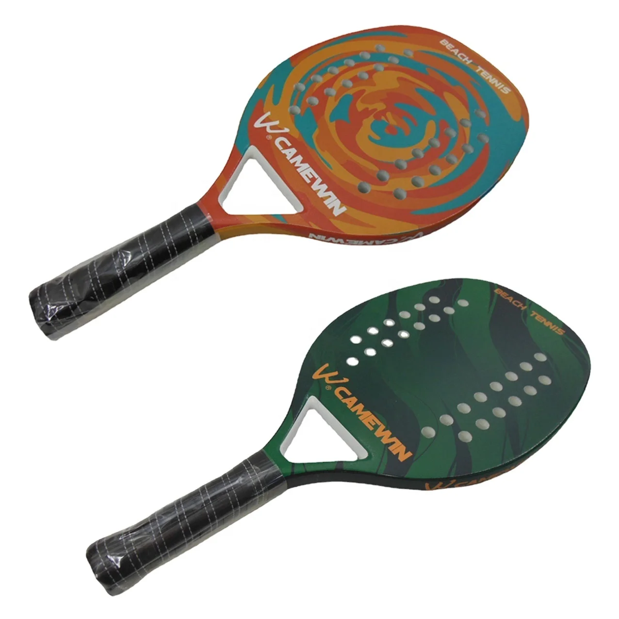 

customs Indoor Outdoor Paddel badminton Tennis paddle Professional carbon fiber beach tennis racket