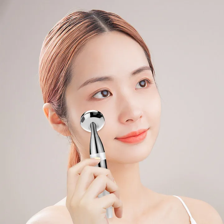 

Hot sell japan Clear stock with LOGO Facial massager machine anti wrinkle machine Tool Portable Negative Ion Therapy