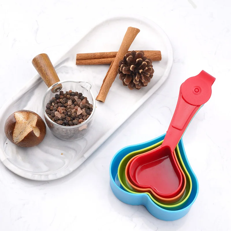 

Amazon New Arrival Heart Shape Measuring Cups With Cheap Price, Customized is acceptable