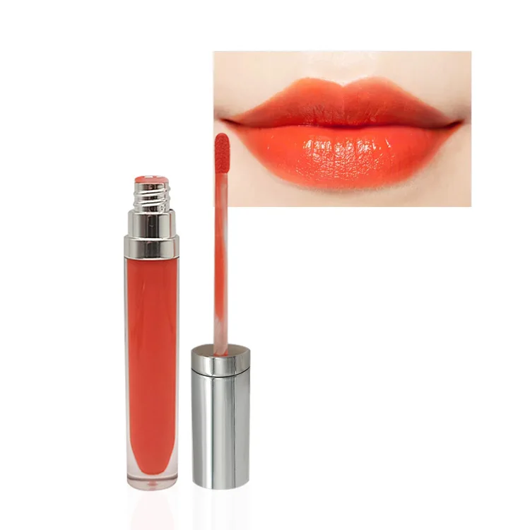 

High Quality vegan lip plumper Oily gloss lipgloss lipstick without LOGO High Pigment Lip Gloss for makeup, Multi-colored