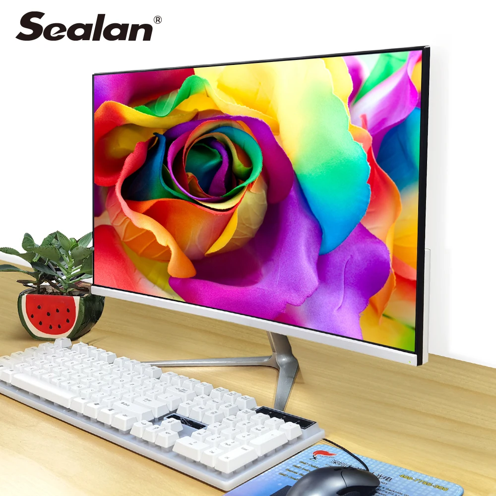 

Sealan 19.1 inch all in one universal core i3-330 RAM 4G SSD120G wireless 4 in 1 computers all in one desktop office computer