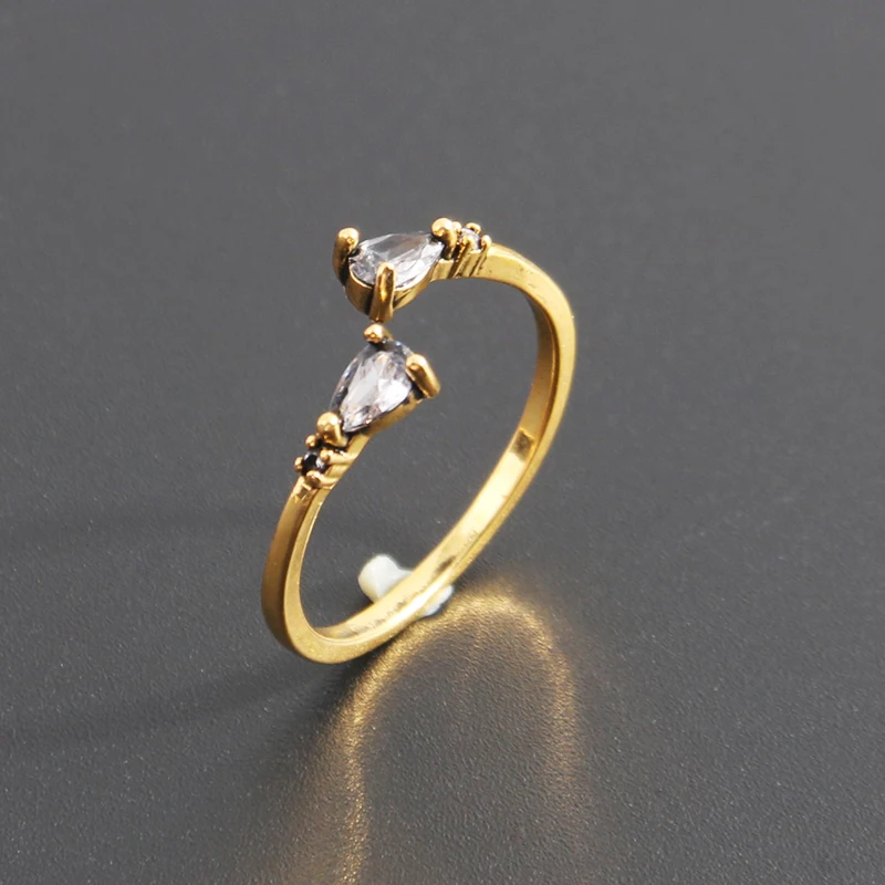 

Micro Diamond Niche Design Open Ring Jewelry Accessories
