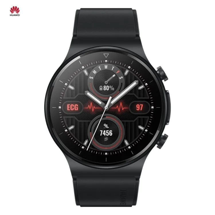

Hot Selling HUAWEI WATCH GT 2 Pro ECG Ver Fitness Tracker 46mm Wristband Kirin A1 Chip GPS ECG Monitoring Smart Watch