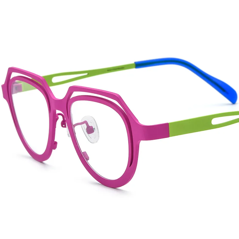 2026 New Trendy Fashion Women Optical Frame Luxury Designer Large Eyeglasses Elegant Vintage Myopic Glasses for Customized Logo