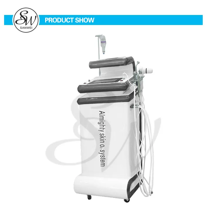 Sanwei multifunction skin care facial machine hot selling water oxygen jet peel