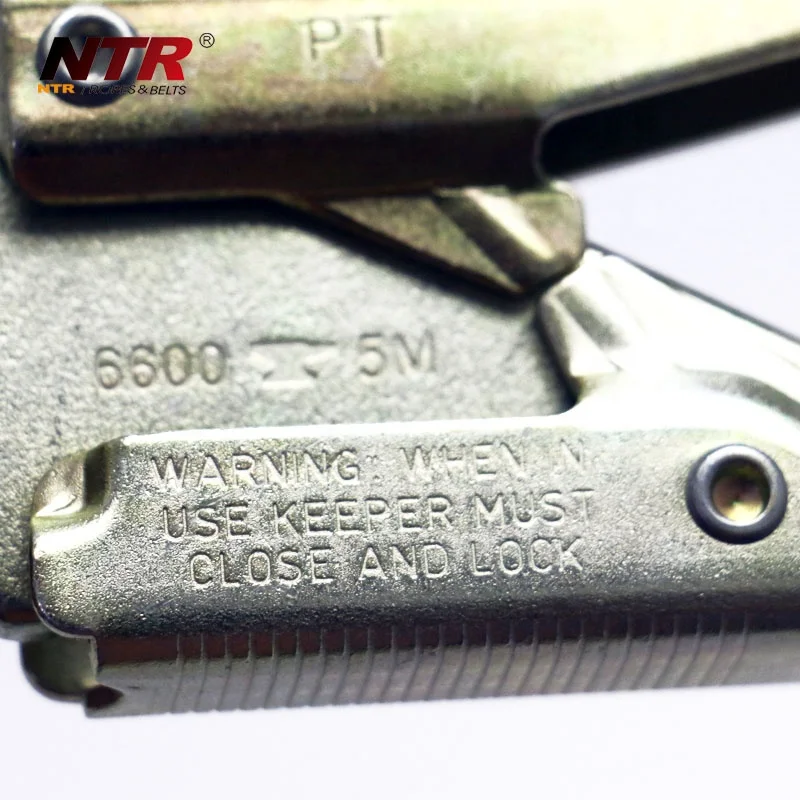 
NTR CE approved metal belt snap hook 