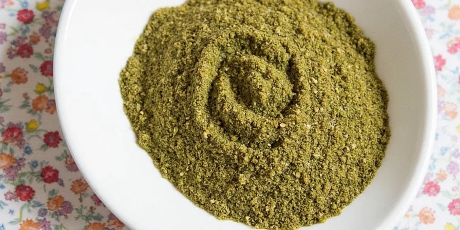Cup of herbal tea with chervil