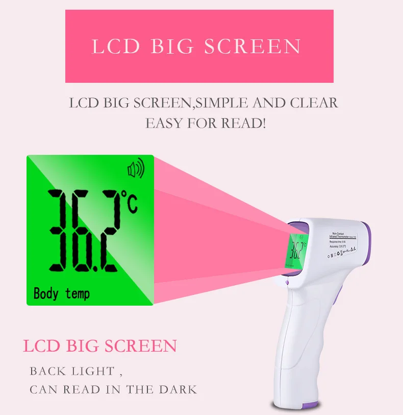 Cheap price Baby Forehead Digital Infrared Thermometer for Human Body Temperature