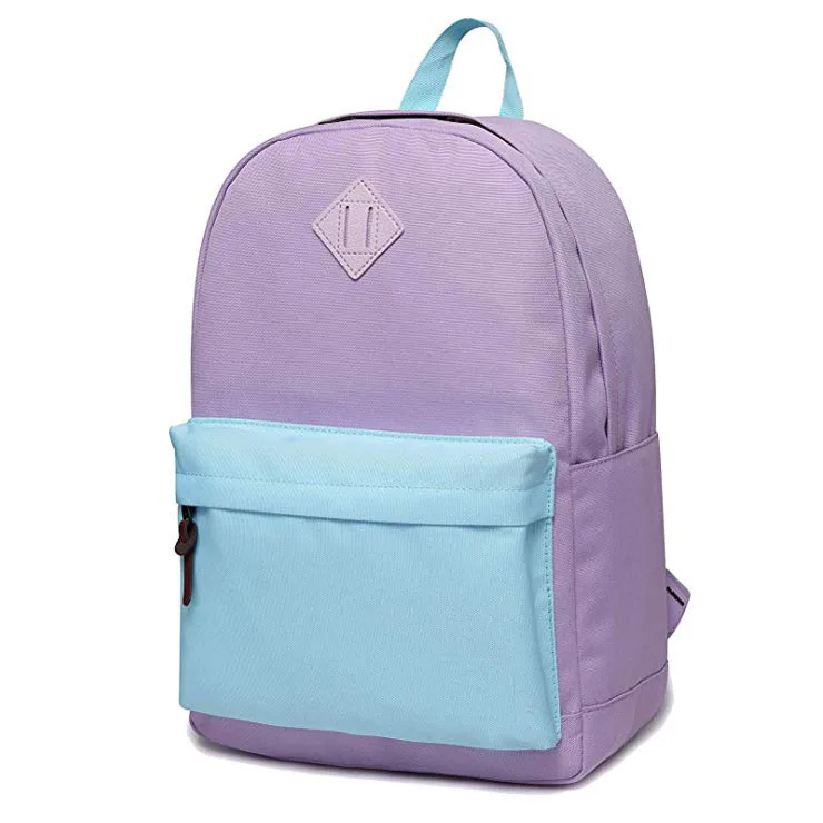 

Accept Customized Logo Custom Waterproof School Backpack Bags Casual Sport Backpack, Pink/black/deep blue/sky blue/custom