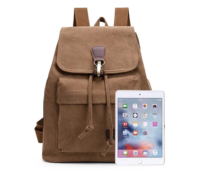 

Backpacks for men and women Leisure sports backpack of Retro canvas High capacity backpack