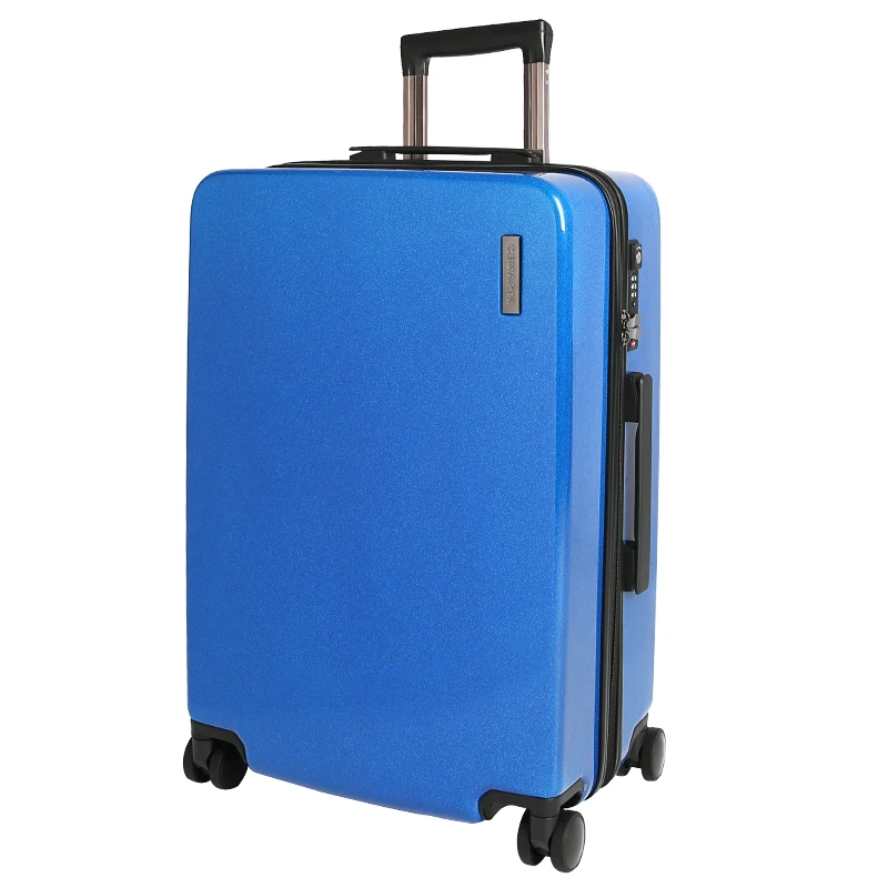 

2020 High Quality stylish suitcase Eco-friendly carry on sky travel bag TSA lock ABS+PC trolley luggage sets, Blue / grey / green / pink /