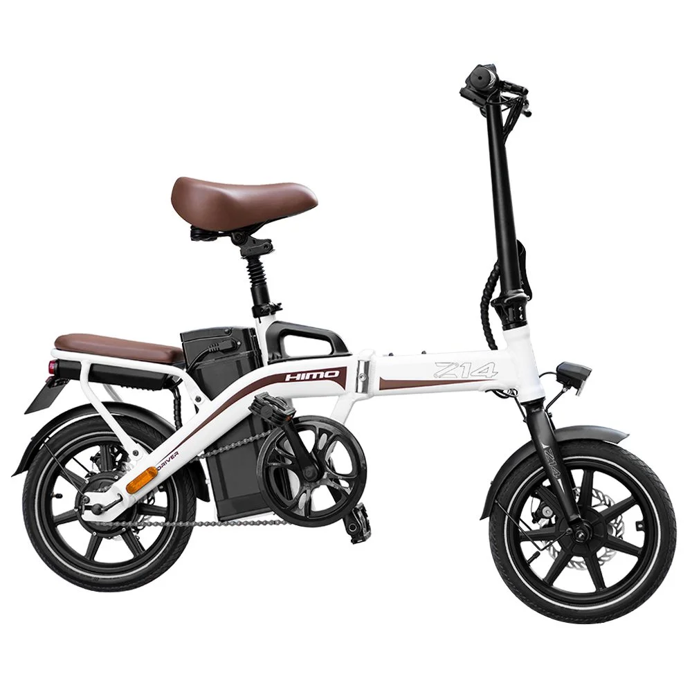 

The Most Popular Xiaomi HIMO Z14 Urban Version Folding Electric Bicycle 350W 15AH Lithium Battery Electric Bicycle, Gray/white