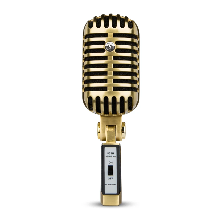 

China Manufacturer Vintage Handheld Microphone Style and Recording Singing Use Professional Retro Microphone For Computer