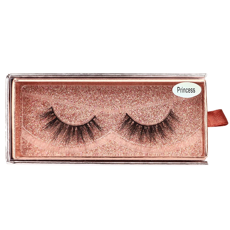 

Attractive Price New Type Thick Curls Gentle Natural Makeup Handmade Strip Lashses Mink Lashes Wholesale, Natural black mink eyelash