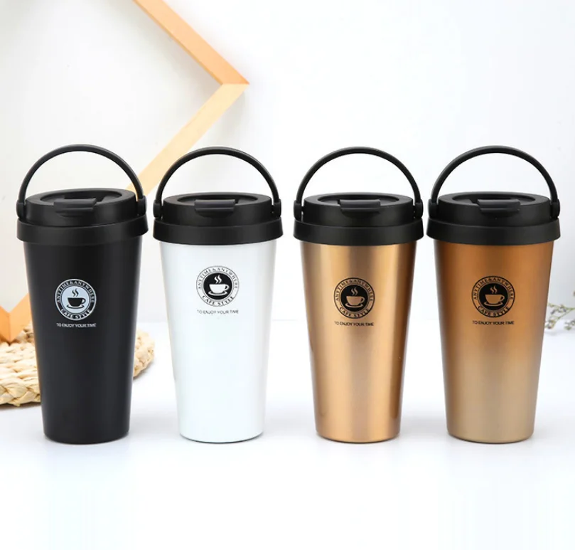 

Coffee Mug Insulated Tumbler Thermal Cups with Lids Custom Double Wall Stainless Steel Vacuum Flasks & Thermoses Straight Cup