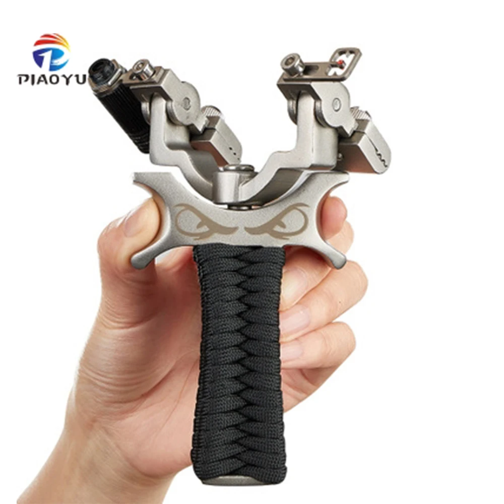 

Durable simple practical powerful stainless steel slingshot