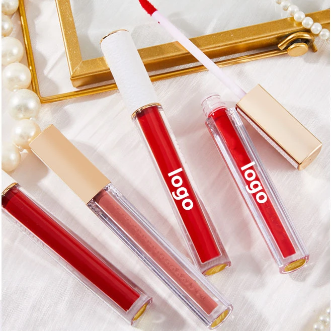 

2021 New Style High Pigment Wholesale custom luxury lip gloss tint Natural Non fade lipgloss private label