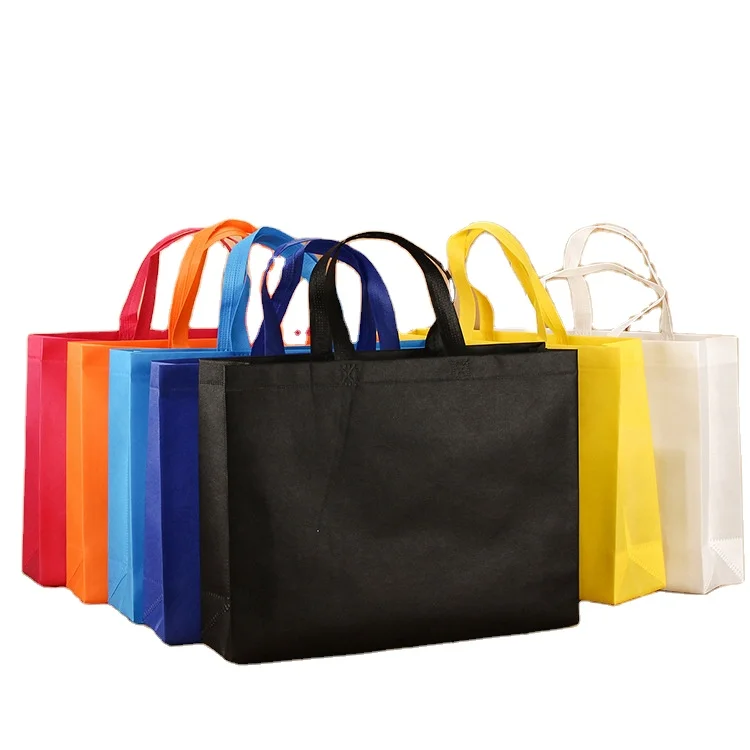 

Retail reusable Non woven ultrasonic shopping bags for supermarket gift bag in stock
