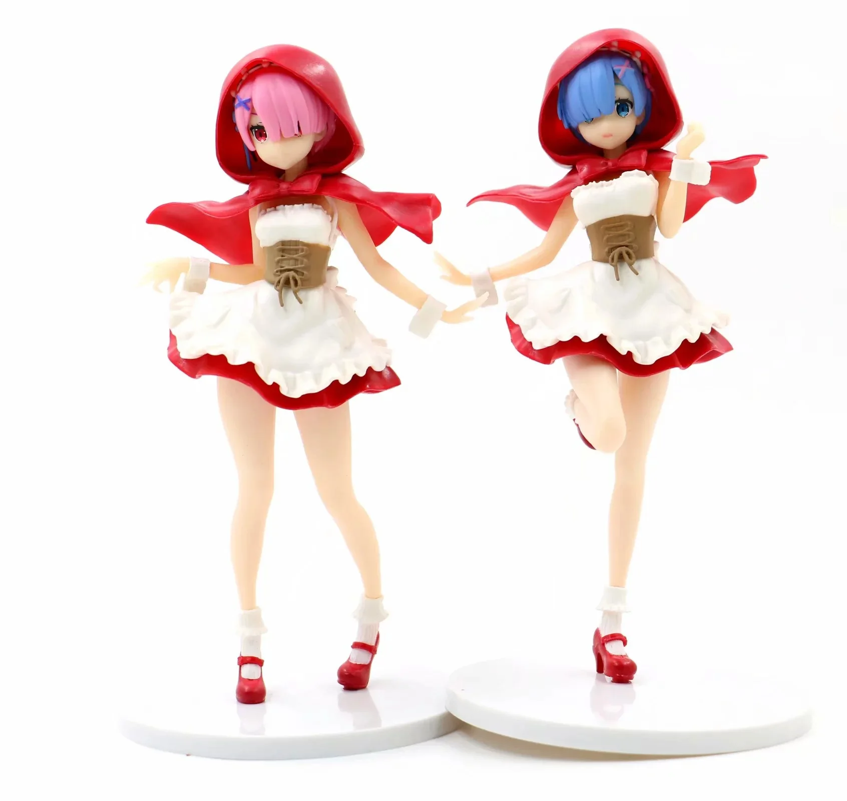 

Girl Figure Zero Kara Hajimeru Isekai Seikatsu Rem and Ram Anime PVC Figure Toy