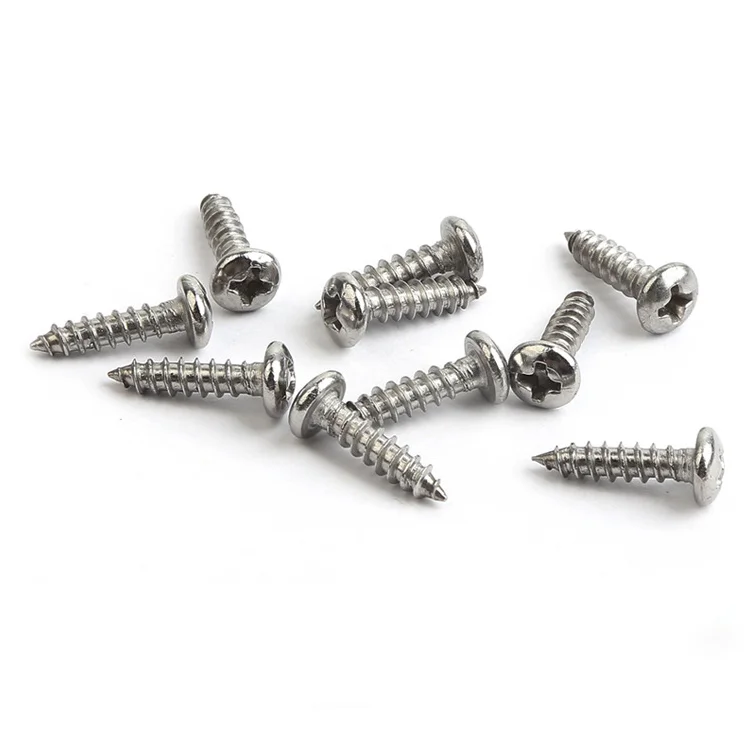 
china hardware factory Iron steel self tapping screw with zinc coated 