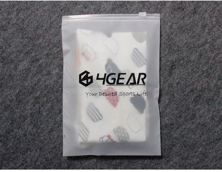 
Custom Logo Printing Slide Matte/ Frosted Biodegradable Zipper Plastic Bag Clear Clothing Tshirt Poly Zip Bag With Own Logo 