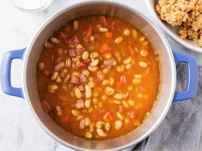 Perfect Instant Pot Ham and Bean Soup in 1 Hour