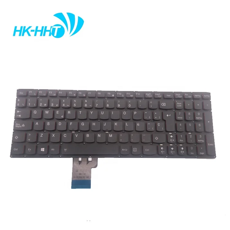 

HK-HHT New SP Spanish laptop keyboard for Lenovo IdeaPad Y50-70 Y70-70