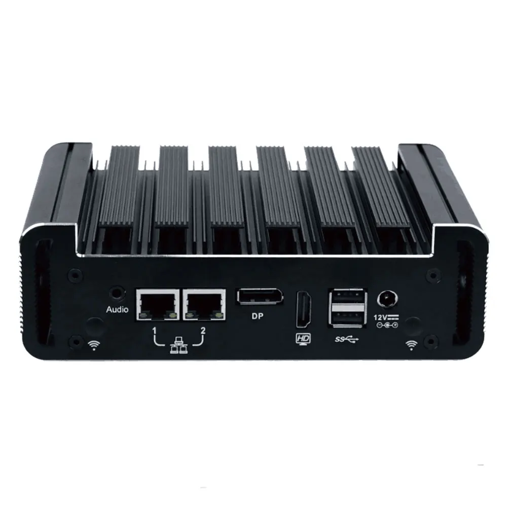 

Factory direct sales fanless pure aluminum grade mini industrial grade computer with main memory