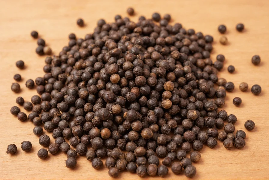Spiced chocolate truffles with black pepper