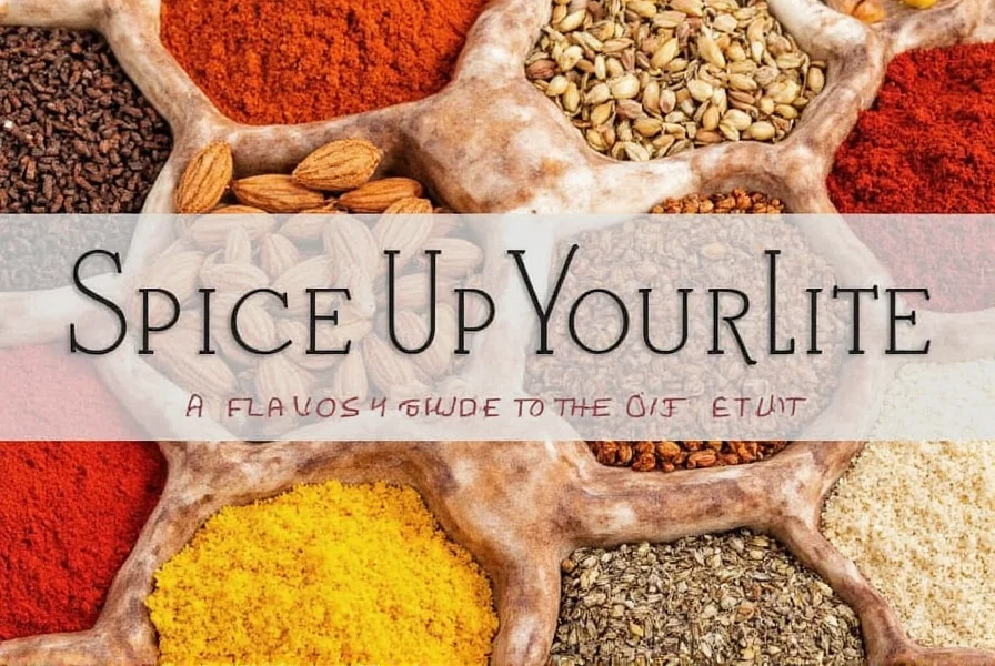 spice up your life a flavorful guide to the list of food spices