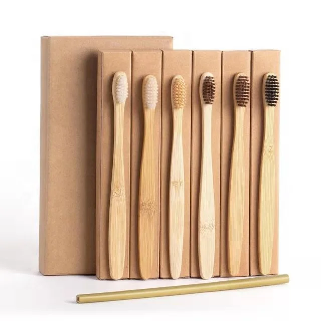 

Wholesale Biodegradable Adult Bamboo Toothbrush