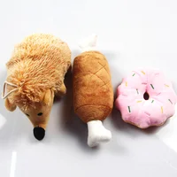 

Bite Resistant Custom Interactive Plush Pet Chew Squeaky Dog Toys