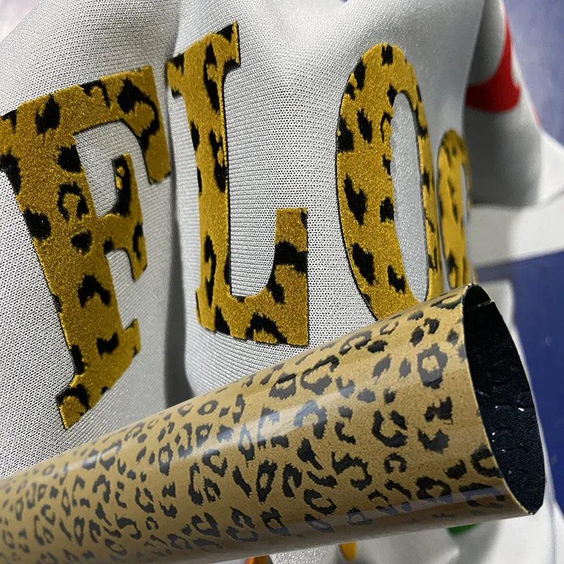 Wholesale Flock Heat Transfer Paper Vinyl Flock Transfer Film Htv Rolls