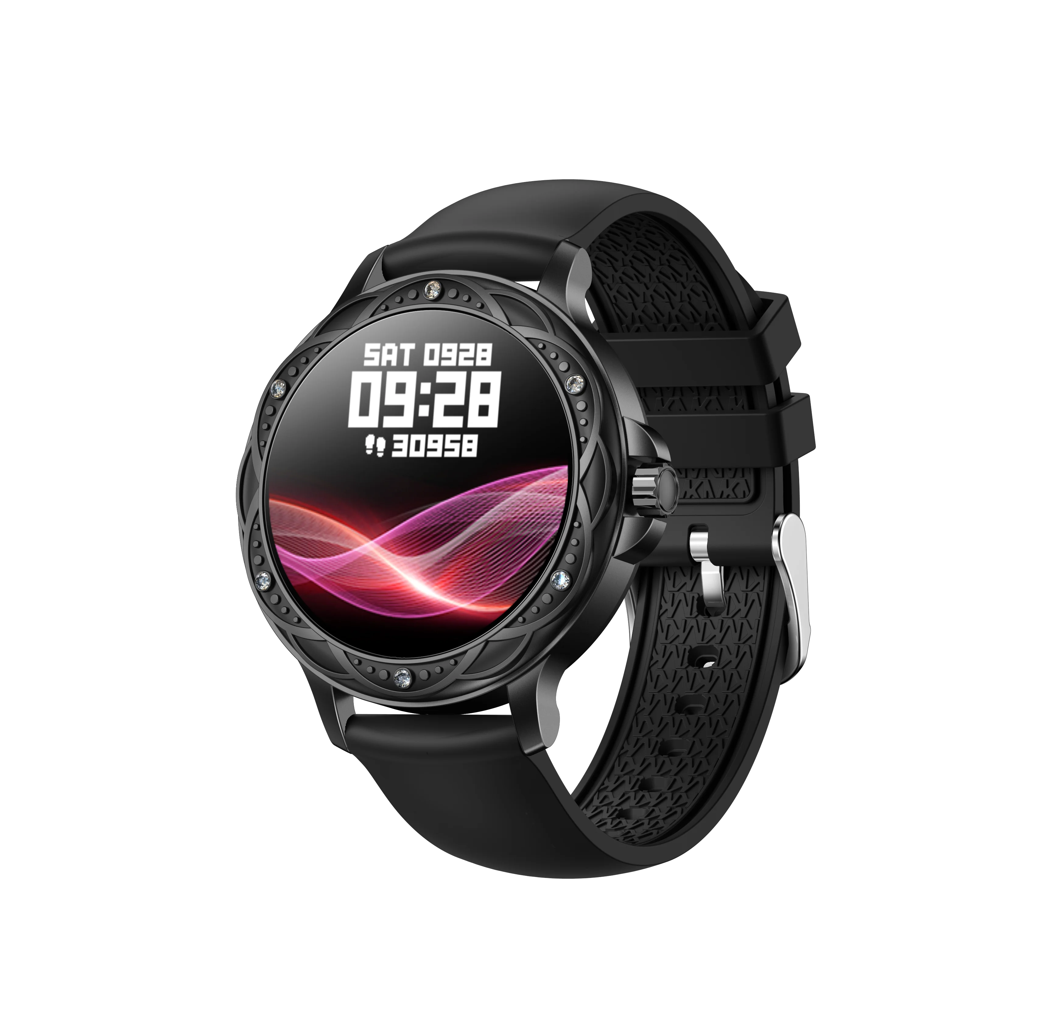 

2023 Fashion smart watch CF12 hear rate monitor blood pressure 240x240 display with sports mode waterproof smartwatch women