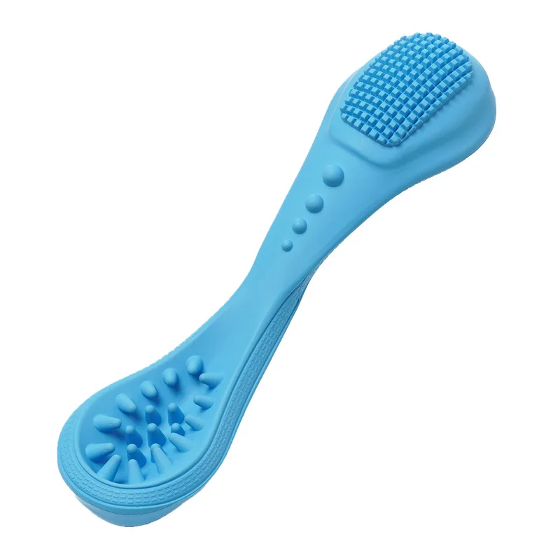 

Toy Training Colorful High Quality Pet Dog Spoon Shape Rubber TPR Chew Toy Training Products
