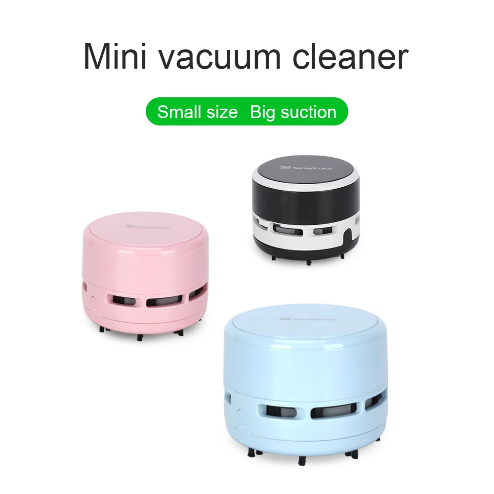Mini Corner Desk Table Dust Vacuum Cleaner Sweeper Dust Collector For