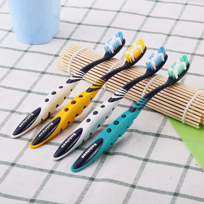 

smokers high quality toothbrush adult tooth brush plastic wholesale, Customized color