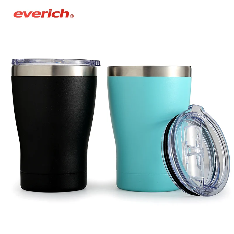 

Customized color and logo wholesale double wall stainless steel mugs outdoor vacuum insulated tumbler with direct drinking lid