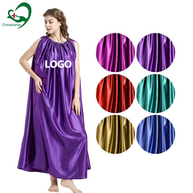 

Goddess Theme V-Steam Hip Bath Robe Bestseller bath gown for women Yoni Steaming Gown, Golden, purple and champagne
