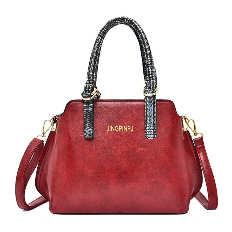 

China Manufacturers Fashion Shoulder Bag Women Lady pu leather Handbag, As picture