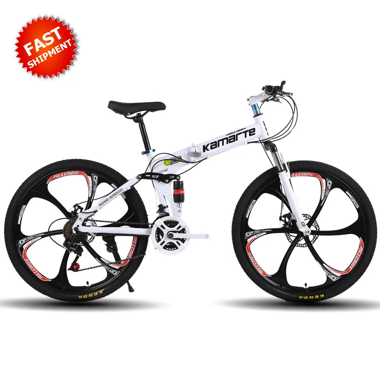 

Fast delivery 26 inch mtb double disc brake folding mountain bicicletas barata mountainbike bike bicycle foldable bicycle