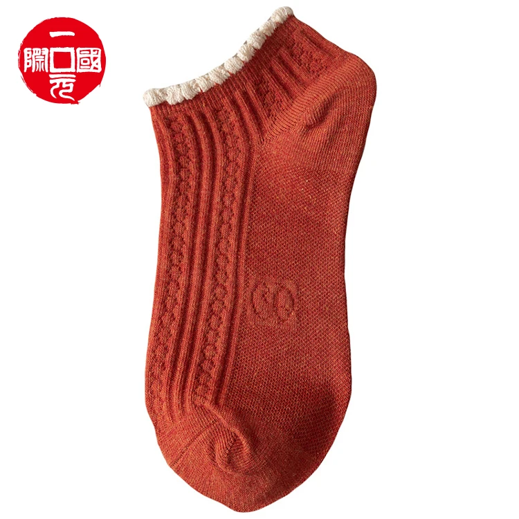 

Manufacturers wholesale cotton adult non slip socks for women, Colorful