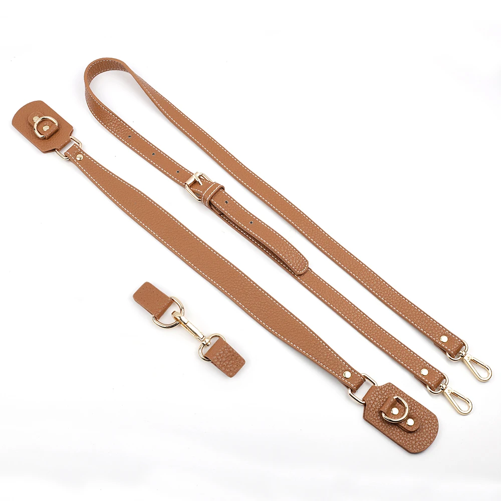 

New Arrival Faux Leather Bag Straps Bag Handles Sets Kits Replacements in Stock with Three Colours for Options