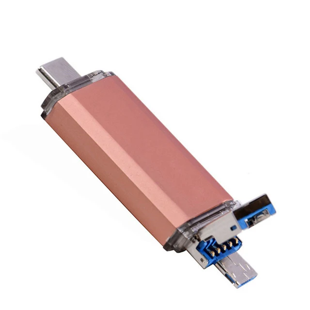 OTG Smartphone Pen Drive Memmory Stick 3 In 1 Type-C 3.0 USB Flash Drive 16GB 32GB 64GB - ANKUX.COM