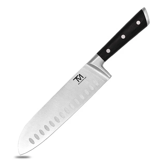 

Professional 8 Inch Chef Stainless Steel Custom Knives Kitchen Cooking Cutting Japanese Santoku Knife